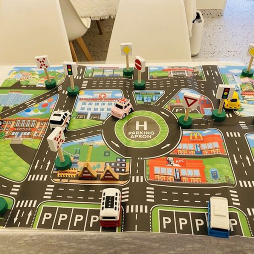 無紡布地圖游戲墊